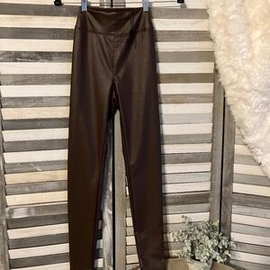 Nwt! Faux leather leggings.
